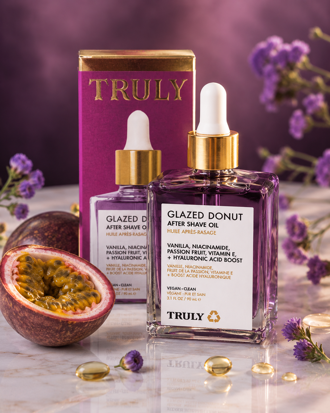 Aceite Truly Glazed Donut — Hidrata, Suaviza y Elimina  los Vellos Enquistados desde el Primer Uso 🍩✨  Piel Sedosa Garantizada