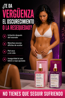 Kit Truly Rosado + Morado — Fórmula Aclarante & Hidratante  🌸✨ Piel Clara, Suave y Luminosa  desde la Primera Semana